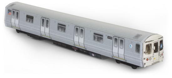 paper model train