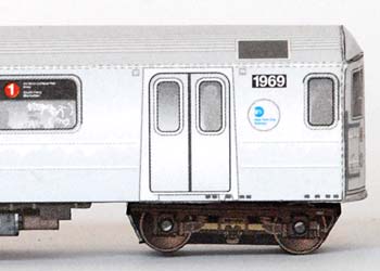 IRT Subway Train model