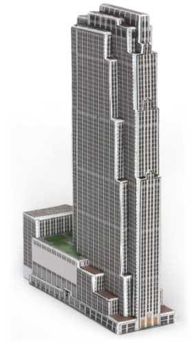 Rockefeller Plaza model