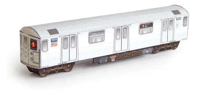 model of a train